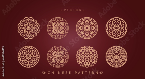 Chinese traditional decorative pattern	