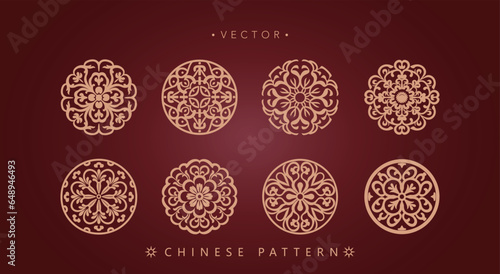 Chinese traditional decorative pattern	