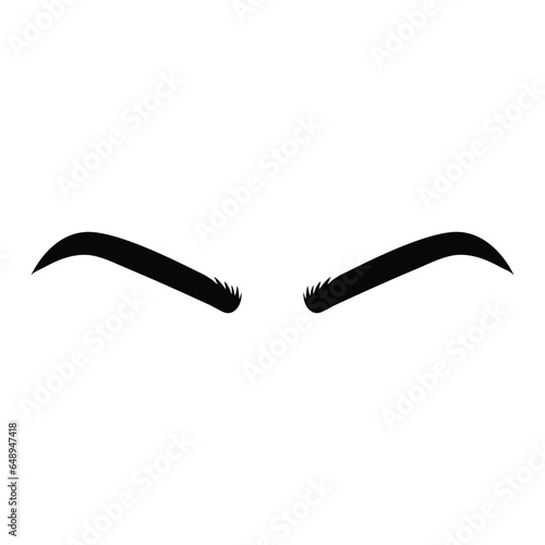 eyebrow icon vektor