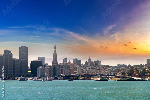 Cityscape of San Francisco, California