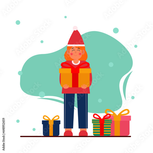 Celebrate Christmas by giving lots of gifts