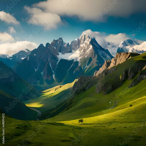 landscape in the mountains © Anayat