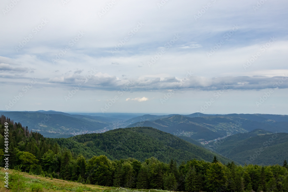 The Ukrainian Carpathians are part of the Eastern Carpathian mountain system in Western Ukraine