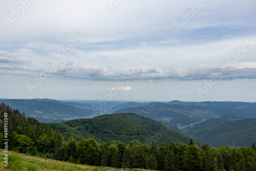 The Ukrainian Carpathians are part of the Eastern Carpathian mountain system in Western Ukraine
