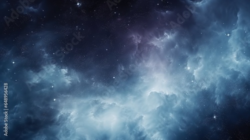 Beautiful Nebula in the night sky wallpaper background 