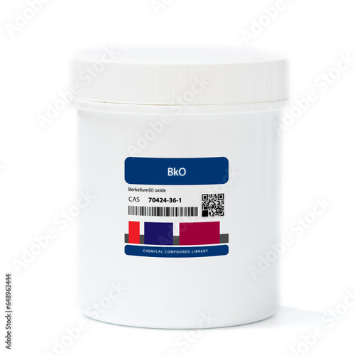 BkO - Berkelium Oxide. photo