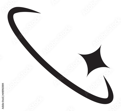Modern minimalist aesthetic line elements