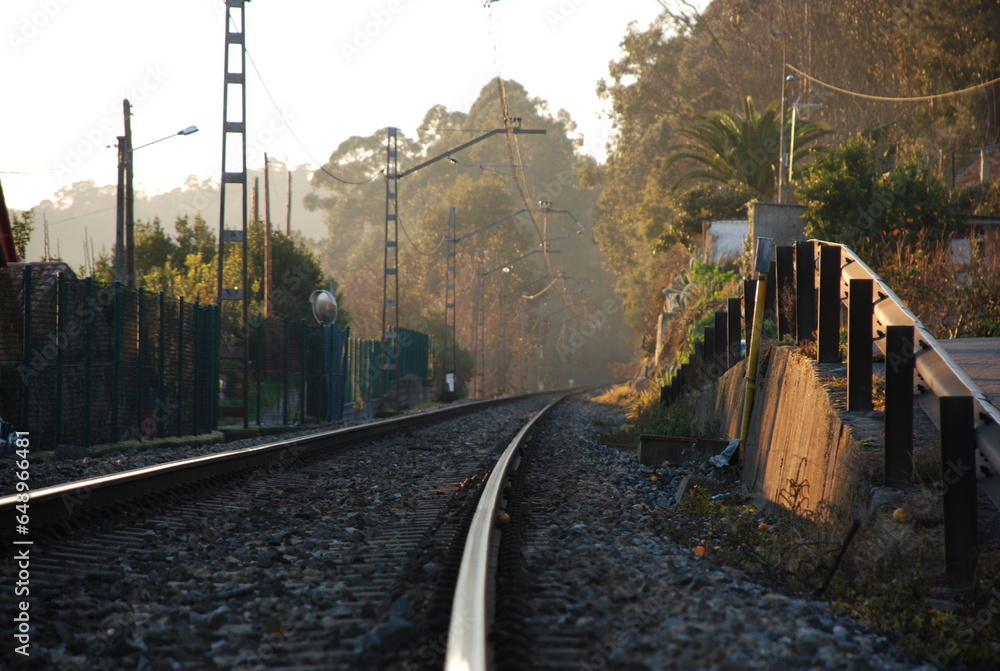 Fototapeta premium TRAIN TRACKS