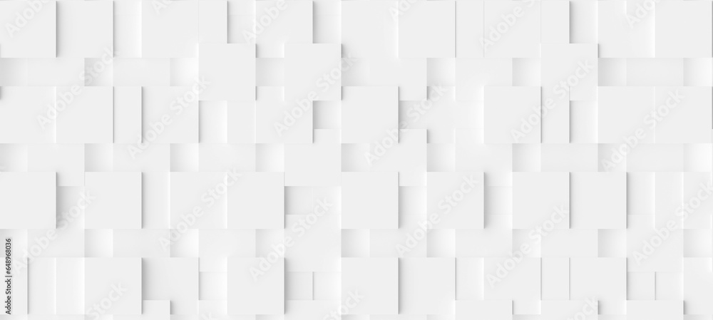 Abstract. Embossed square white background. light and shadow. 3d render. Abstract. Embossed square white background. light and shadow. 3d render.
