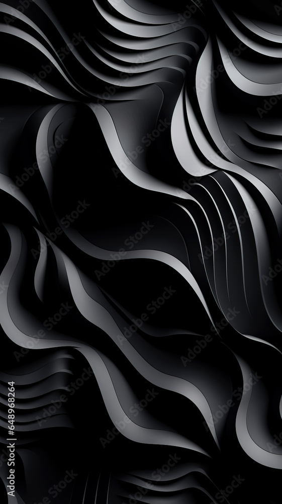 Abstract textures and backgrounds - perfect black background with space for text or image