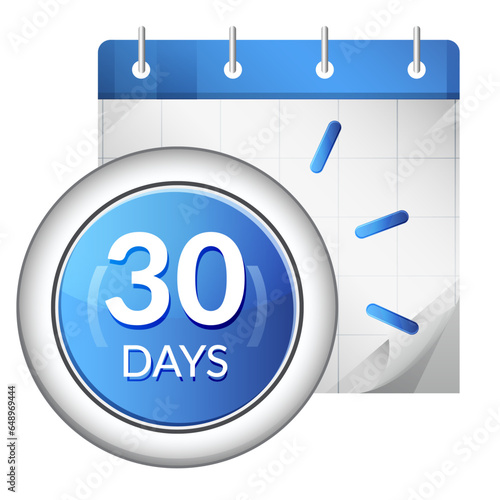 Business Organizer 30 Days Deadline - Icon