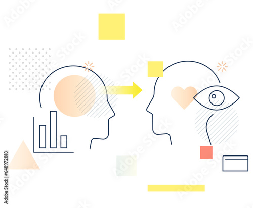 Research Methods - Qualitative Data - Stock Icon