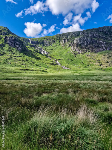 The beautiful Glenveagh National Park in County Donegal, Ireland photo