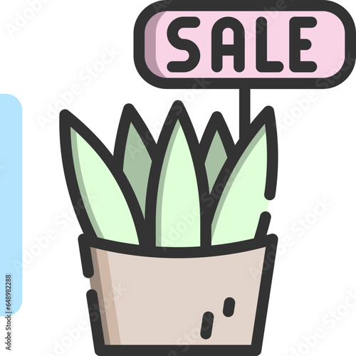 plant color style icons