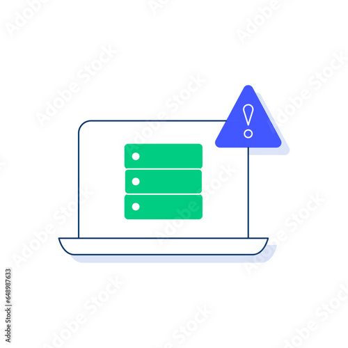 Limitation of Purpose GDPR Icon: Data Use Control. Data processing control, GDPR data storage, purpose limitation symbol.