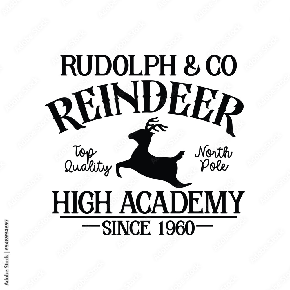 Fototapeta premium Rudolph & co reindeer