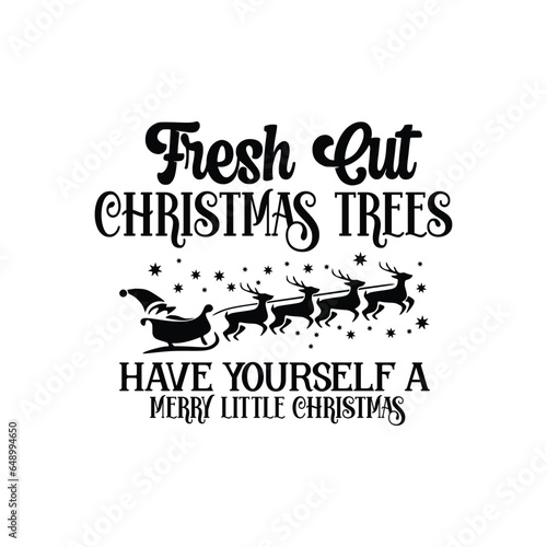 fresh cut Christmas trees