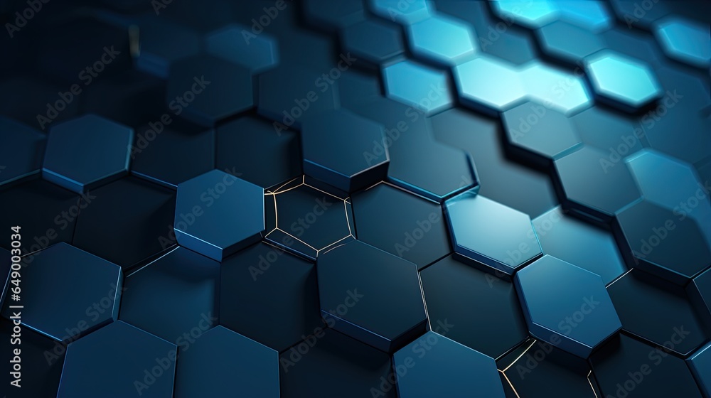 Image of the blue hexagon background, intricate patterns and textures. Image of the blue hexagon background, intricate patterns and textures.