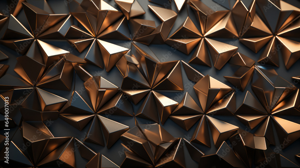 3d Abstract bronze mosaic wallpaper 3d Abstract bronze mosaic wallpaper