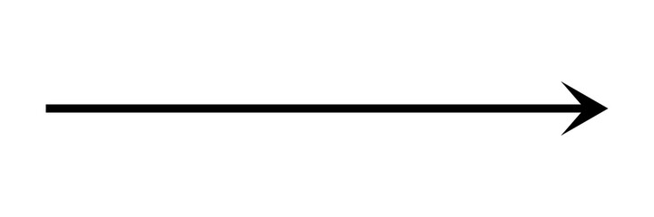 Vector arrow isolated