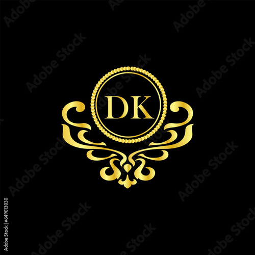 dk vector design luxury logo template