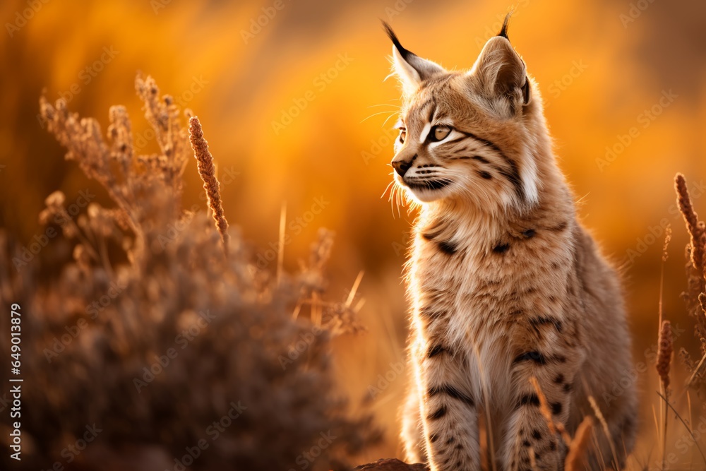 Obraz premium lynx in the wild