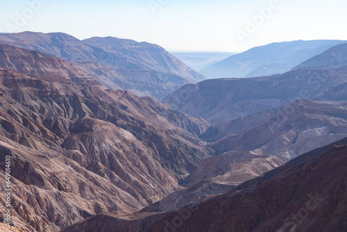 geological rock formation in the Camarones valley