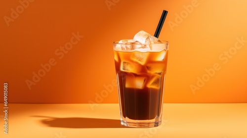 Delicious Iced Coffee with Pumpkin Spice