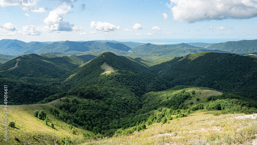 Caucasus, mountain landscape