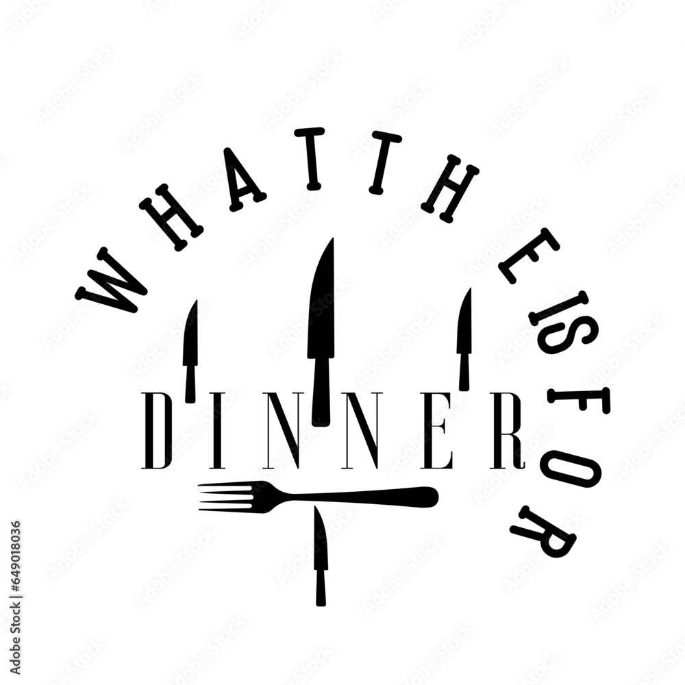 What the is for Dinner svg
