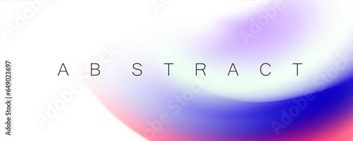 abstract background with blue-pink fluid wave design  