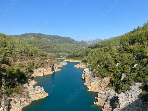 lake in the mountains