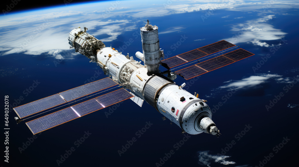 Stellar Innovations: A Modern Technology-Driven Space Station or Ship as Visualized by Generative AI Stellar Innovations: A Modern Technology-Driven Space Station or Ship as Visualized by Generative AI