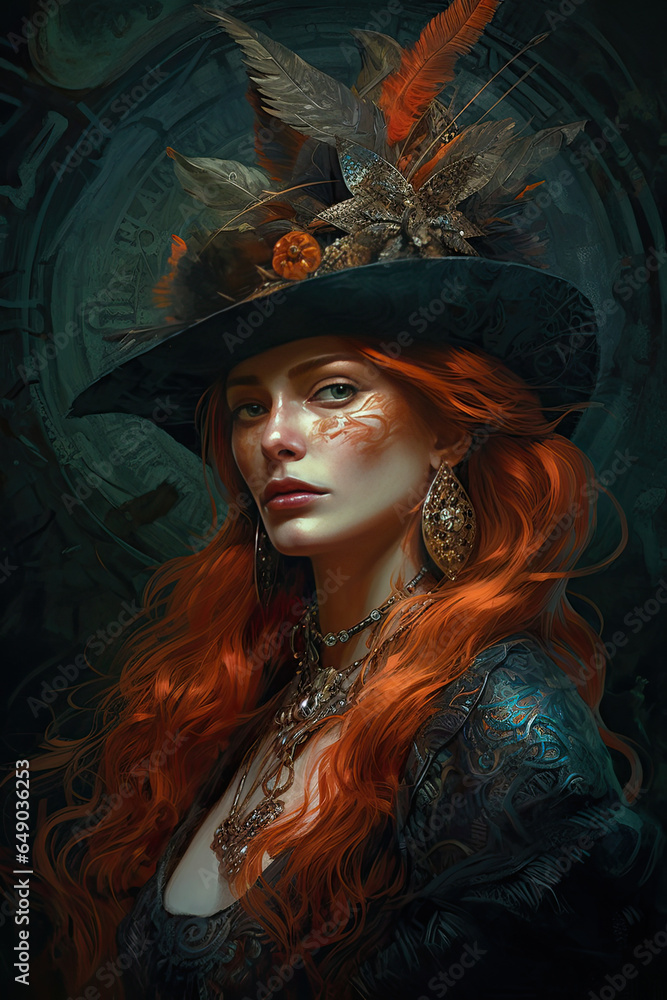 _interpretation_of_a_witch_in_a_witch_hat _interpretation_of_a_witch_in_a_witch_hat