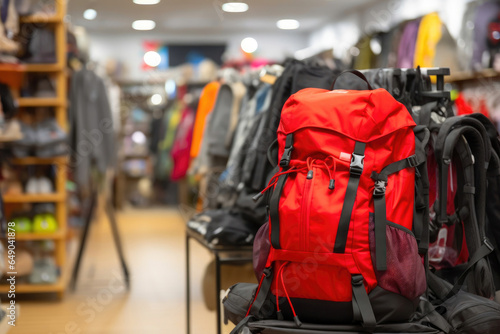 Trekking Backpack Close-Up