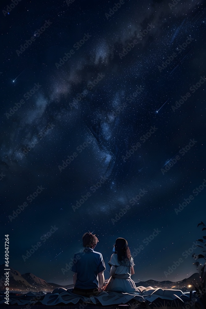 couple on the moon couple on the moon