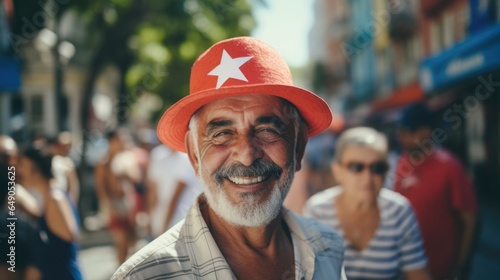 A spirited Cuban man exudes charisma that masks his tumultuous refugee past. His advocacy for reform resonates in the policymaking circles as he calls for more empathetic refugee policies.