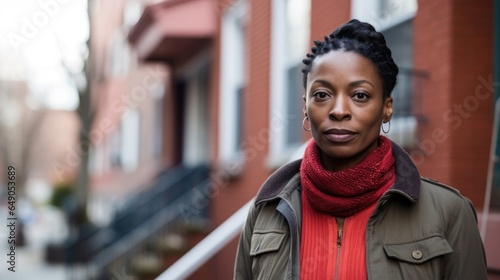 A woman in her thirties, who balances being a single mom and a fearless advocate for housing justice. On a relentless struggle against time, resources and circumstance, seeking affordable