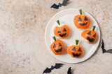 Funny Halloween Sushi Pumpkins Jack o Lantern, Sushi Monsters