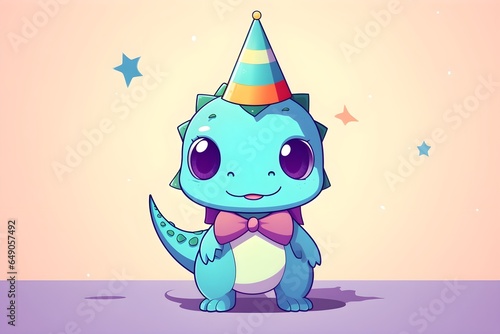 Dinosaur birthday hat