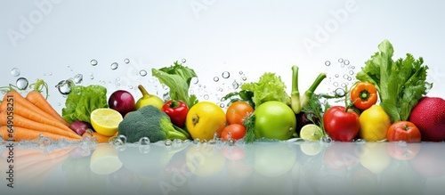 Colorful fresh produce