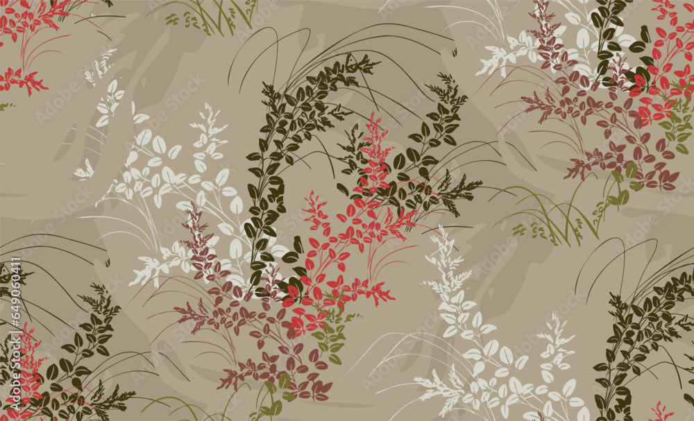 brown japanese chinese traditional vector illustration card background seamless pattern colorful watercolor ink textured brown japanese chinese traditional vector illustration card background seamless pattern colorful watercolor ink textured