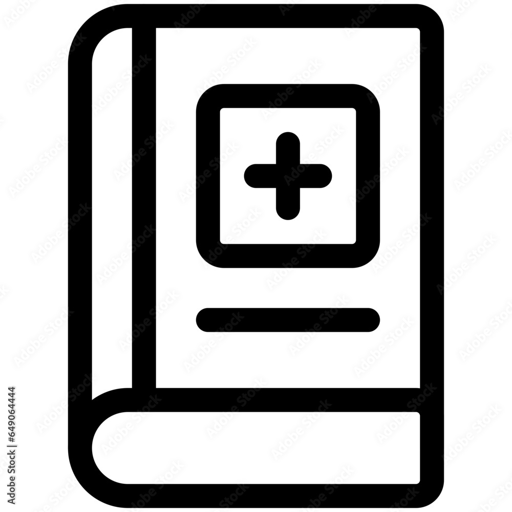 medicine book icon medicine book icon