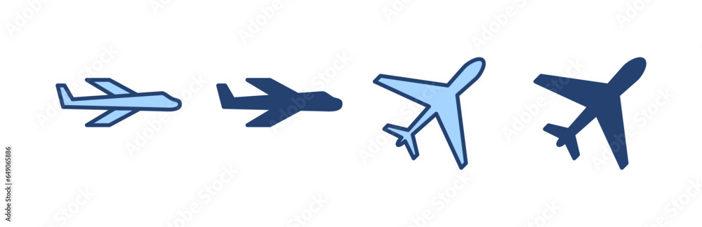 Plane icon vector. Airplane sign and symbol. Flight transport symbol. Travel sign. aeroplane Plane icon vector. Airplane sign and symbol. Flight transport symbol. Travel sign. aeroplane