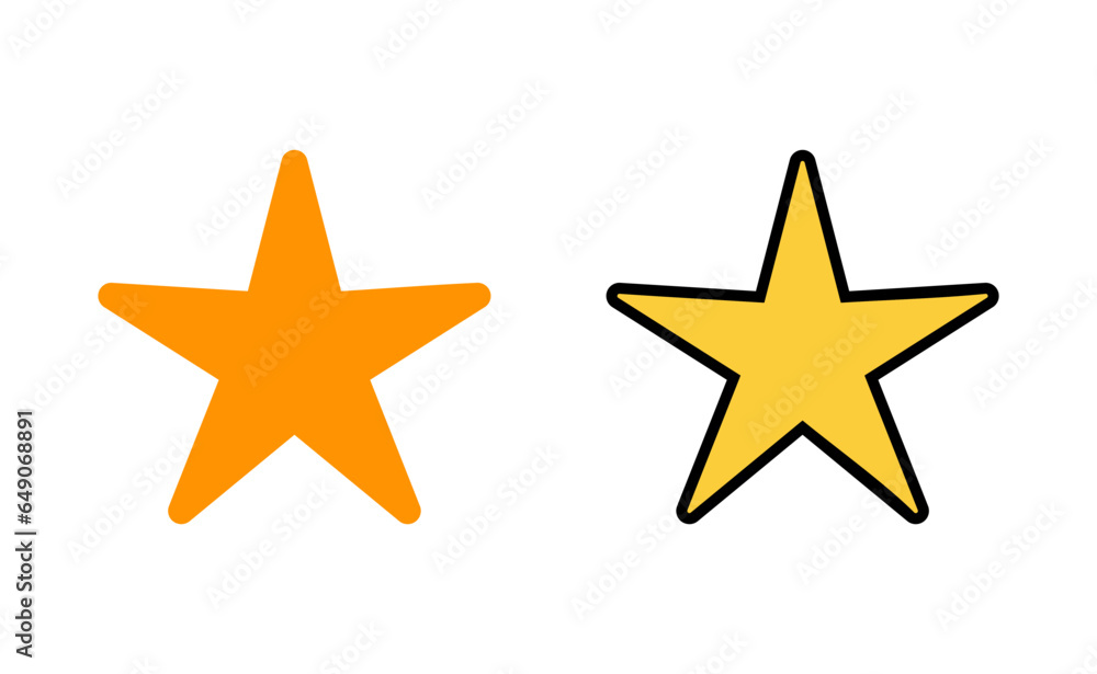 Star Icon set for web and mobile app. rating sign and symbol. favourite star icon Star Icon set for web and mobile app. rating sign and symbol. favourite star icon