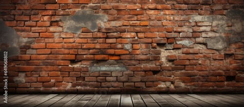 Background of a wall made of bricks