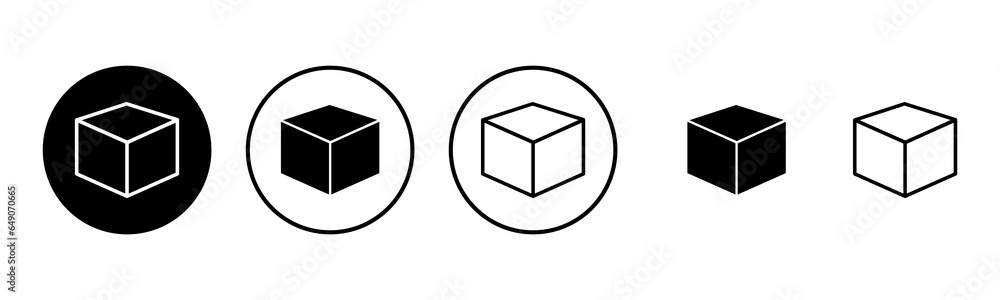 Box icon set illustration. box sign and symbol, parcel, package Box icon set illustration. box sign and symbol, parcel, package