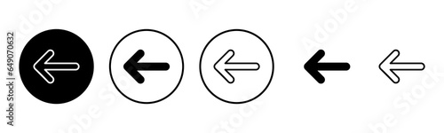 Free Download Arrow icon set illustration. Arrow sign and symbol for web design. - GFXLoad