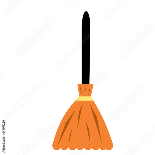 broom and shovel
