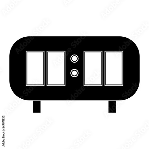 illustration of a digital alarm clock